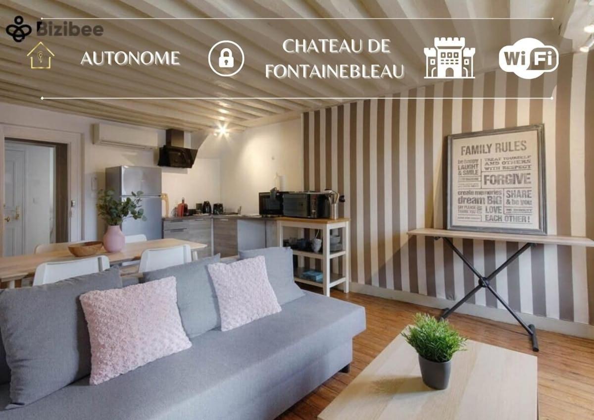 Ferienwohnung L'Echappee Belle A Fontainebleau Exterior foto
